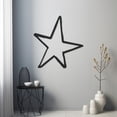 thumbnail image 4 of LaModaHome Exclusive Star Metal Wall Art – Durable & Artistic Metal Wall Art for Home and Office Decor, Perfect for Any Interior Design Aesthetic, 4 of 5