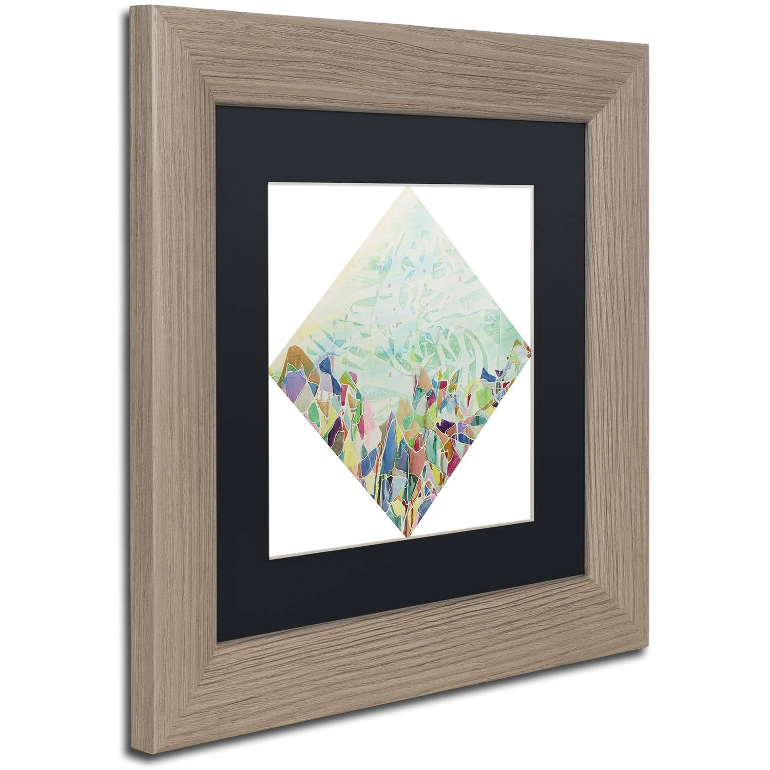 Trademark Fine Art "Xuelian Feng" Canvas Art by Lauren Moss Black Matte, Birch Frame