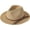 Tan, variant on Beach Hats for Women - Sun Straw Fedora Hats for Women, Packable Sun Hat Womens with Chin Strap, UPF 50+