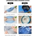 thumbnail image 3 of Housse de Genou Imperméable pour Douche Adulte après Chirurgie, Housse de Douche Imperméable pour Remplacement de Genou Blessure Brûlures Cassées, Douce Extensible Réutilisable, 3 of 5