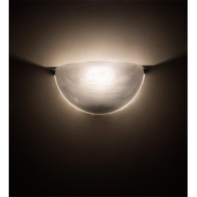 Meyda 197137 18 in. Madison Wall Sconce - Textured Black