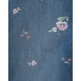 thumbnail image 4 of Oshkosh B'gosh Toddler Girl Overall and Top Outfit Set, 2-Piece, Sizes 2T - 5T, 4 of 7