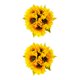 thumbnail image 3 of Cateissary Decoración elegante de Helianthus de seda para bodas y eventos, decoración de flores, girasoles, amarillo primavera, 5 uds. Amarillo Primavera 2Conjunto, 3 of 6