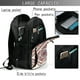 thumbnail image 4 of Balery Fashion Tatreez2 Mochila con carga USB para hombre y mujer - Mochila impermeable y antirrobo para laptop con puerto USB para viajes, trabajo, 4 of 7