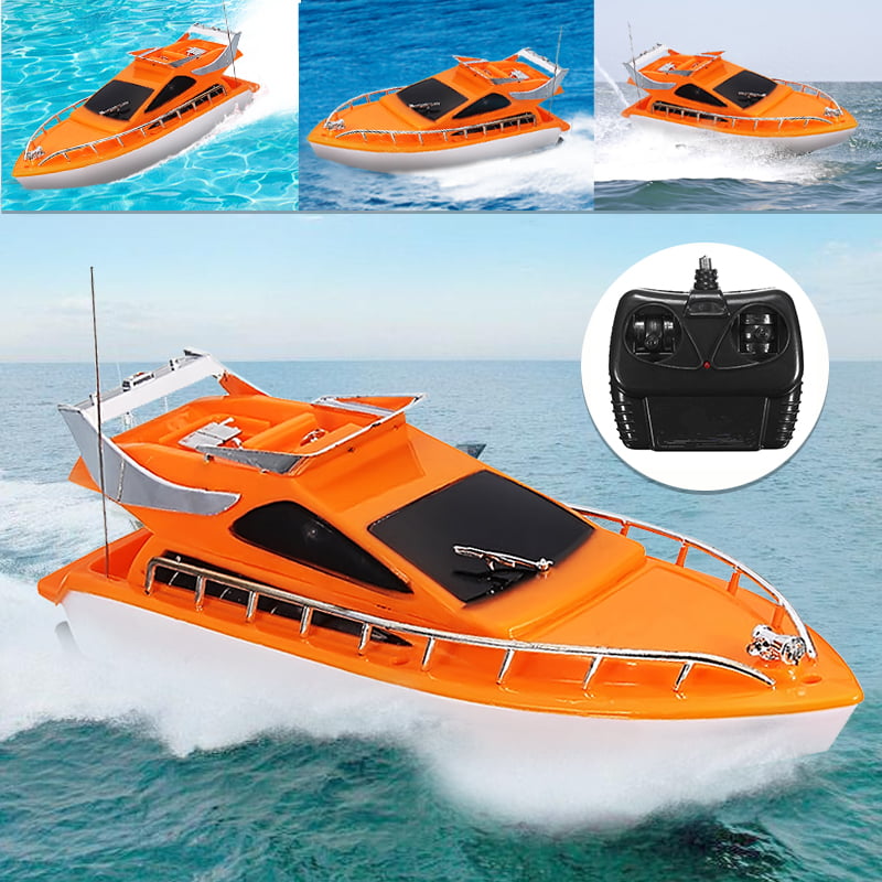 Remote Control Boat for Kids Adults,Electric Remote Control Boat Mini High Speed Remote Control Boat Race Boat for Sea,Pool,Pond,Outdoor Adventure,26x7.5x9cm