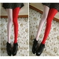 thumbnail image 4 of LOLIPPYY Lace Stockings Fibre Pink and Red 1Pack for Women Fashionable, 4 of 4