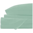 thumbnail image 2 of BedDecor 100% Egyptian Cotton 600 TC 3PCS Silver Lining Duvet Set + 1PC Cushion Cover (Aqua Blue, Twin/Twin XL), 2 of 5