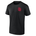thumbnail image 2 of Men's Black San Diego Padres Stranger Things Graphic T-Shirt, 2 of 3
