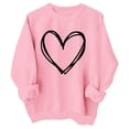 thumbnail image 1 of Chandails de la Saint-Valentin pour Filles et Enfants Cœur Mignon Graphique Chandails de la Saint-Valentin Manches Longues Col Rond Hauts de Fête Chandails Tendance pour Adolescentes Désolé Bro Chandail à Capuchon Veste Garçon 18 Mois Garçon, 1 of 2