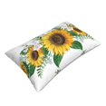 thumbnail image 3 of Bixox Sunflowers Printed Pillow Protector,Super Soft Ideal for Home,Guests,Rentals - 16"x24", 3 of 8