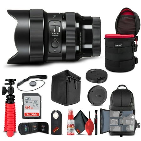 Sigma 14-24mm f/2.8 DG DN Art Lens for Leica L (213969) Bundle