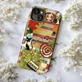 thumbnail image 5 of Whimsical Collage Phone Case, Vintage Music and Nature Art iPhone Cover, Unique Artistic Protective Case for iPhone 17 16 15 14 13 12 11 Pro Plus Mini, 5 of 6