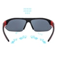 thumbnail image 4 of Wuphunn Sunglasses Women Sunglasses Beach Sunglasses Sun Glassesfor Women Trendy Driving Sun Glasses Shades Glasses Women Sunglasses for Women Polarized Sunglasses Women Red One Size, 4 of 5