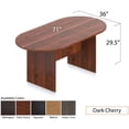 thumbnail image 5 of GOF 6FT Conference Table Set with Chairs (G11310B) - Dark Cherry, 5 of 5