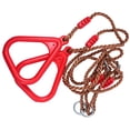thumbnail image 1 of Children's Plastic Swing Ring Creative Fitness Hanging Rings with Short Rope, 1 of 5