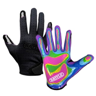 Nike Superbad 6.0 Football Gloves Red White Small - Walmart.com