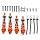thumbnail image 1 of RC Shocks Reemplazo Amortiguador Muelles Amortiguador Aleación de Aluminio para ZD Racing 1/7 DBX‑07Orange, 1 of 10