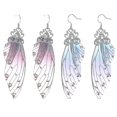 thumbnail image 1 of Pendientes temáticos de alas de mariposas YONGSHENG Color surtido, 1 of 4