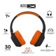 thumbnail image 2 of Altec Lansing Auriculares inalámbricos con cancelación de ruido para niños, batería de 15 horas, límite de volumen de 85 dB, diseño plegable, sonido potente, cancelación activa de ruido, perfectos par, 2 of 5