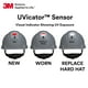 thumbnail image 4 of Casco de seguridad 3M Hard Hat SecureFit H-708SFR-UV, gris, 4 of 7