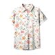 thumbnail image 4 of Fiudx Tops para Mujer Blusas de Manga Corta Estampadas Informales Regulares para Mujertop, 4 of 4