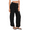 Black, variant on Oversized Barrel Lounge Pants Women Wide Leg Sweatpants Baggy Cropped Palazzo Pants with Pockets