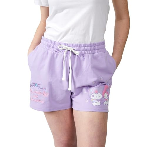Hello Kitty & Friends Kuromi & My Melody Women's Lavender Sweat