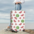 thumbnail image 3 of Lsque Hand Drawn Watermelon Printed Luggage Cover, Travel Luggage Protector,Scratch and Dirt Resistant, Fits 18-32 Inch Luggage - Small, 3 of 9