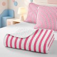 thumbnail image 4 of Erosebridal Abstract Linear Art Twin Quilt Set,Boho Lines Twin Coverlet Set,2 Pieces,1 Bedspread and 1 Pillowcase, 4 of 7