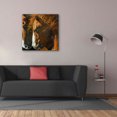 thumbnail image 3 of Epic Graffiti 'Secrets' by Julie Bel, Canvas Wall Art, 37"x37", 3 of 8