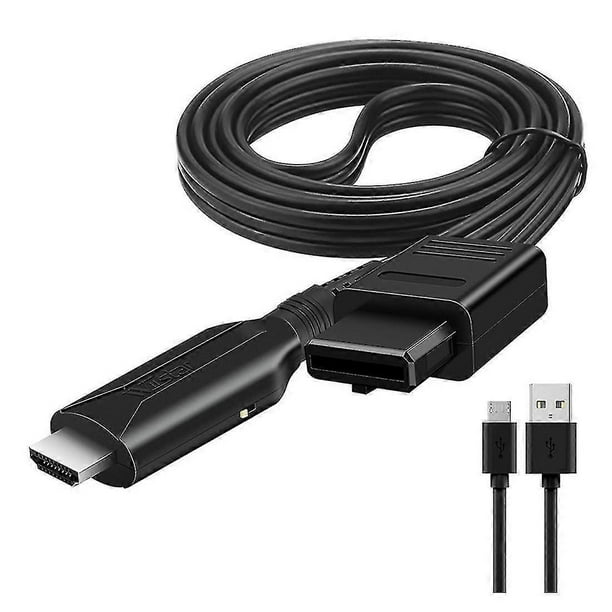 Wiistar Hd N64 To Hdmi-compatible Converter Hd Link Cable Compatible N64/gamecube/snes Plug And Play 1080p Hdmi-compatible Converte-J