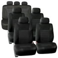 thumbnail image 1 of FH Group Car Seat Covers Full Set Black 3D Air Mesh - Universal Fit, Automotive Seat Covers, Airbag Compatible, Split Bench Rear Seat, Washable Car Seat Cover for SUV, Sedan, 1 of 9