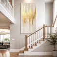 thumbnail image 4 of Canvas Wall Art, Modern Gold Framed Canvas Prints for Living Room Hallway, Abstract Minimalist Grunge Art Color Block Gallery Wrapped Wall Decor for Home Office, Gifts, 30"x60" Ship Next Day, 4 of 9