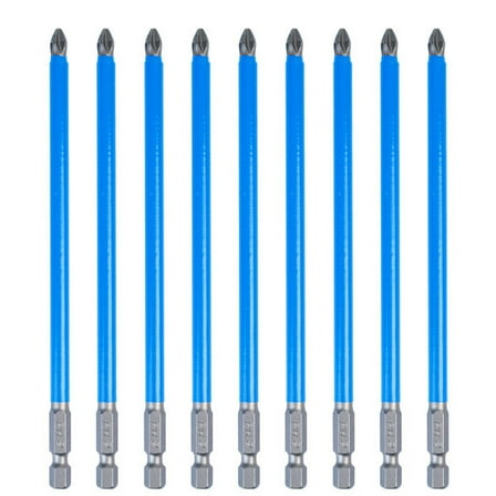 FACEGA Driver Bit Set Powerful Magnetic Ring Design Drill Bit Set Essential for Electric Screwdrivers Impact Drill Bit Set Style