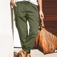 thumbnail image 2 of Gibobby Cargo Pants Women Baggy - Parachute Pants for Women, Rave Pants Y2K Pants, Festival Outfits for Women(Army Green,M), 2 of 7