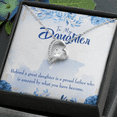 thumbnail image 2 of To My Daughter Great Daughter From Dad Forever Necklace w Message Card, 2 of 20