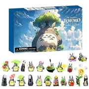 Halloween Advent Calendar 2024 - Contains 24 Gifts Halloween Chinchilla and Friends Figures Advent Calendar, Halloween Christmas Countdown Calendar, Halloween Doll Collectible Figures Gift for Kids