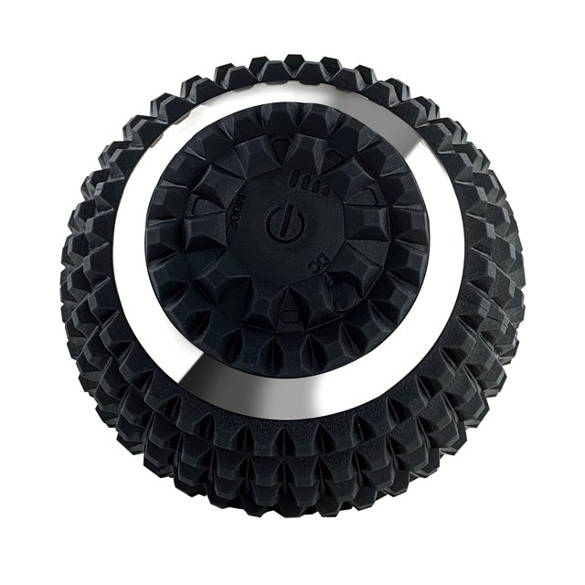 Pelota de yoga eléctrica, pelota de masaje auxiliar de yoga, pelota de agarre de mano, pelota de silicona profunda para músculos del hogar.