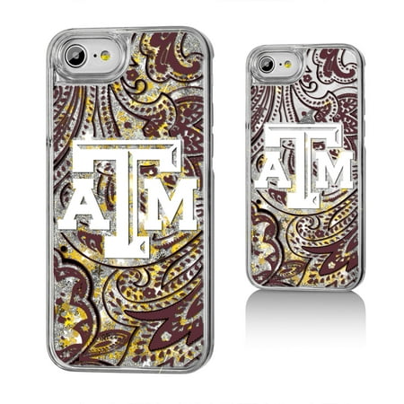 ATM Texas A&M Aggies Paisley Glitter Case for iPhone 8 / 7 / 6