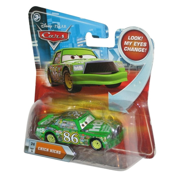 Disney Pixar Cars Movie Lenticular Eyes Change Chick Hicks Die Cast Toy