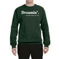 thumbnail image 2 of Dreamin' Dr Martin Luther King Jr. 1963 Unisex Crewneck Graphic Sweatshirt, Forest Green, 2XL, 2 of 3