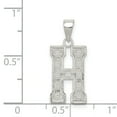 thumbnail image 5 of Sterling Silver Initial Letter H Charm Pendant Jewelry, 5 of 5