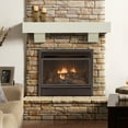 thumbnail image 2 of Duluth Forge 48-Inch Fireplace Shelf Mantel With Corbels - Antique White Finish, 2 of 6