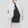 thumbnail image 2 of Pequeño Bolso de Viaje Bolso de Hombro Bolso de Hombro 31x17x8cm Bolso de Poliéster Negro Pequeño Crossbody Deportes Casual Crossbody Daypack, 2 of 6