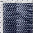 thumbnail image 2 of oneOone Polyester Lycra Medium Blue Fabric Chevron Geometric Dress Material Fabric Print Fabric By The Yard 56 Inch Wide, 2 of 4