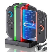 Switch 2 Controller Charger for Nintendo 2 Joy Cons, 4 in 1 Switch 2 Accessories with Charging Dock for Nintendo 2 Controller