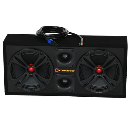 3/4 Mdf Sub Enclosure - Q Power Chuchero Dual Pre Loaded 10