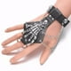 thumbnail image 2 of Brazalete de cadena con remache de mano de calavera de aleación de punk rock ER, 2 of 4