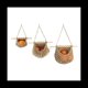 thumbnail image 4 of Cesta de Frutas de Pared Cestas Colgantes Trenzadas para Cocina Cesta de Frutas y Verduras Almacenamiento de 3 Niveles Bolsillo Tejido Colgante A, 4 of 6