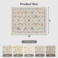 thumbnail image 5 of CHITOOMA 8'x10' Area Rugs for Living Room, Boho Machine Washable Floral Area Rug with Non-Slip Backing, Stain Resistant Non-Shed Carpet for Bedroom, Dining Room, Dorm, Office, 5 of 10
